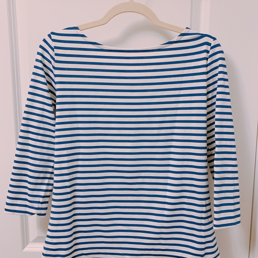 Vineyard Vines - Boatneck Stripe Stretch Shirt